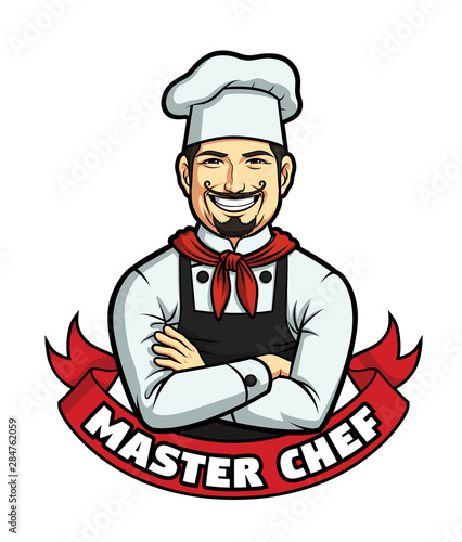 Male Master Chef Logo