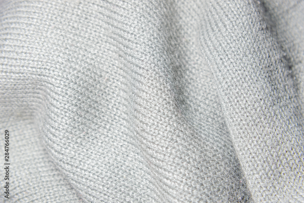 Grey knitting wool texture. Grey knitting wool texture.
