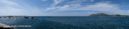 panorama view of the sea