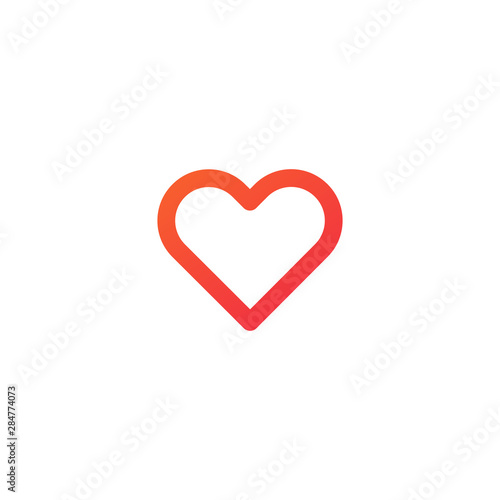 Favorites, heart minimal fl...