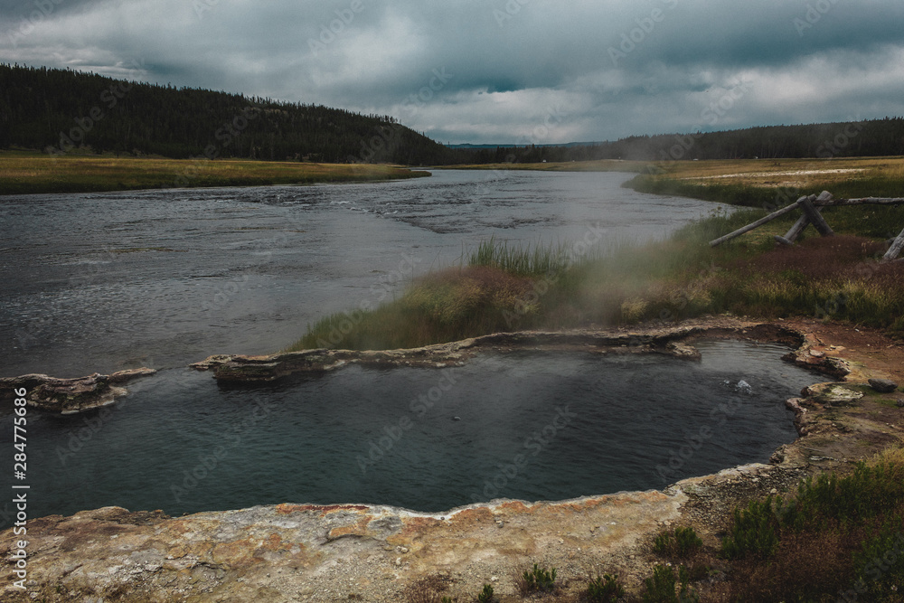 hot spring lake