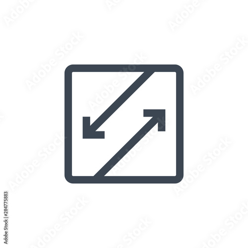 Competing Interests related vector glyph icon. Isolated on white background. Vector illustration.