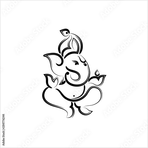Ganesha The Lord Of Wisdom Design
