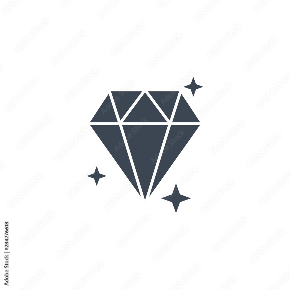 Brilliant related vector glyph icon. Isolated on white background. Vector illustration. Brilliant related vector glyph icon. Isolated on white background. Vector illustration.