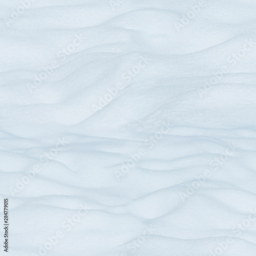 Winter background with snowdrifts as seamless pattern