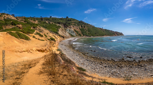 Rugged Southern California Coastline Panorama