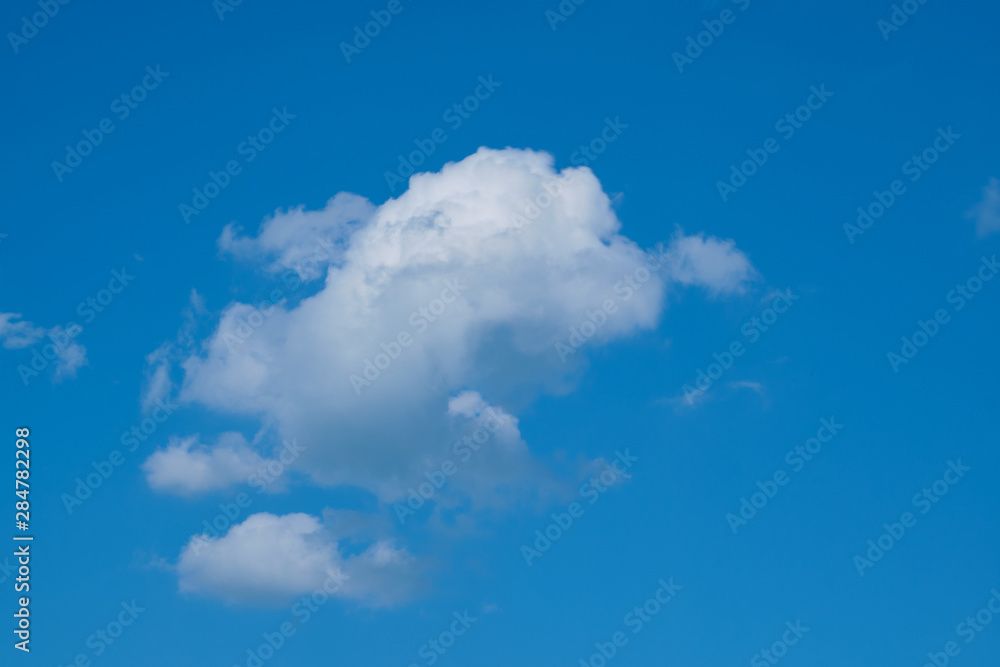 Clouds on the blue sky. Clouds on the blue sky.