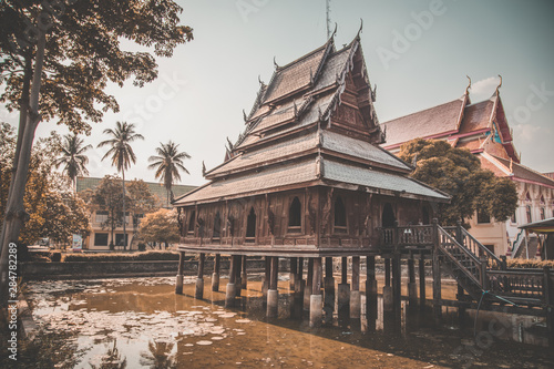 Wat Thung Sri Muang view in Ubon Thani  Thailand