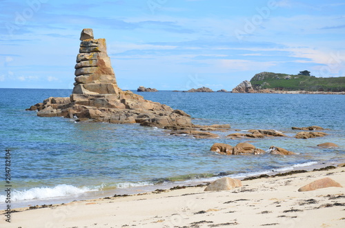 Pointe de Perhérel Plougasnou baie de Morlaix photo