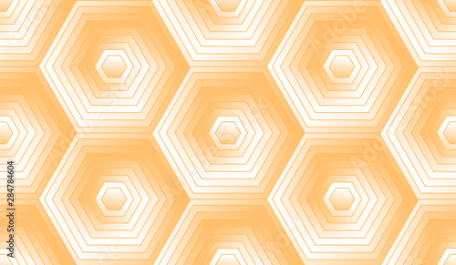 hexagonal lights seamless pale ivory