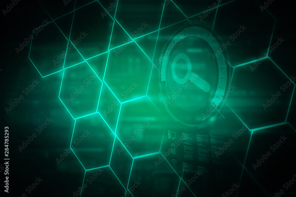 2d illustration technology background 2d illustration technology background