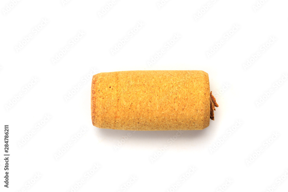 Obraz premium Wine corks isolated on white background .