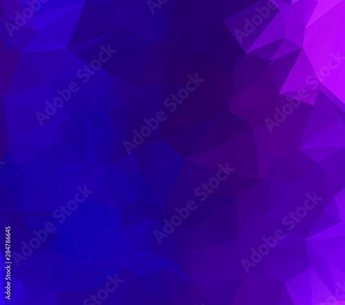 Abstract multicolor purple and blue background. Vector polygonal design illustrator