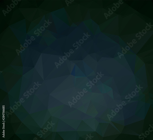 Vector Abstract geometric darkness black shape polygonal style