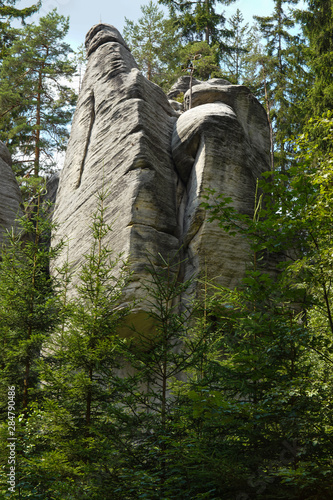 Fototapeta Naklejka Na Ścianę i Meble -  skalne miasto, czechy