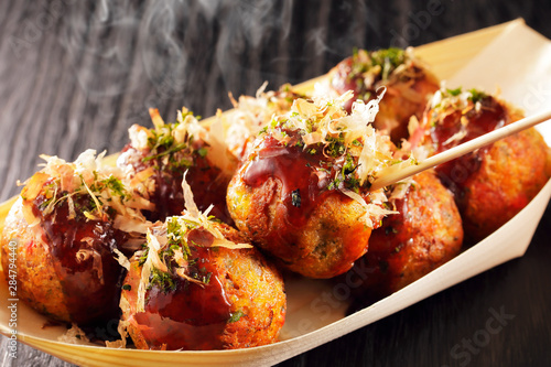 たこ焼き　Japanese food Takoyaki photo