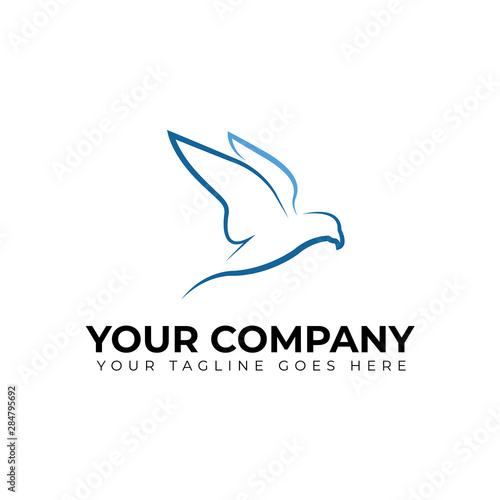 Bird Logo Company. Bird Vector Logo
