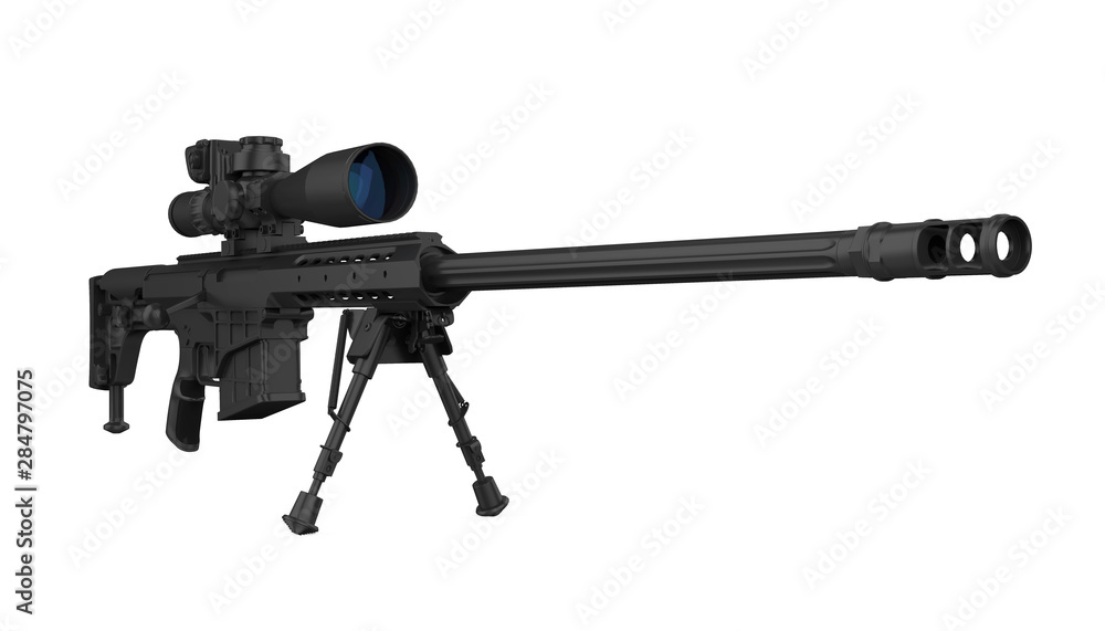 Sniper Rifle Isolated Sniper Rifle Isolated