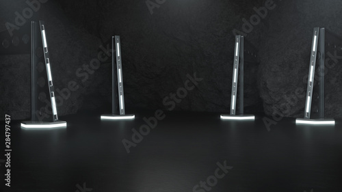 Neon Light Show Room Studio 8