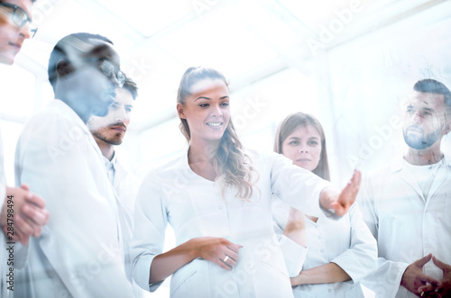 Team of scientists in a laboratory