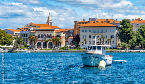 Hafen und Altstadt Porec, Istrien, Kroatien photo