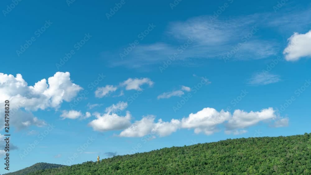 Time lapse,sky beautiful cloud scape white fluffy clouds over blue sky. Time lapse,sky beautiful cloud scape white fluffy clouds over blue sky.