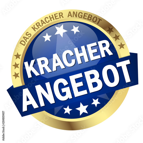 Button with Banner top offer