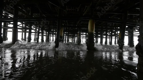 Wallpaper Mural Walking under pier in 4K Torontodigital.ca