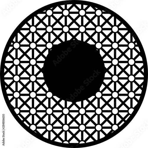 Manhole cover, Agde, France