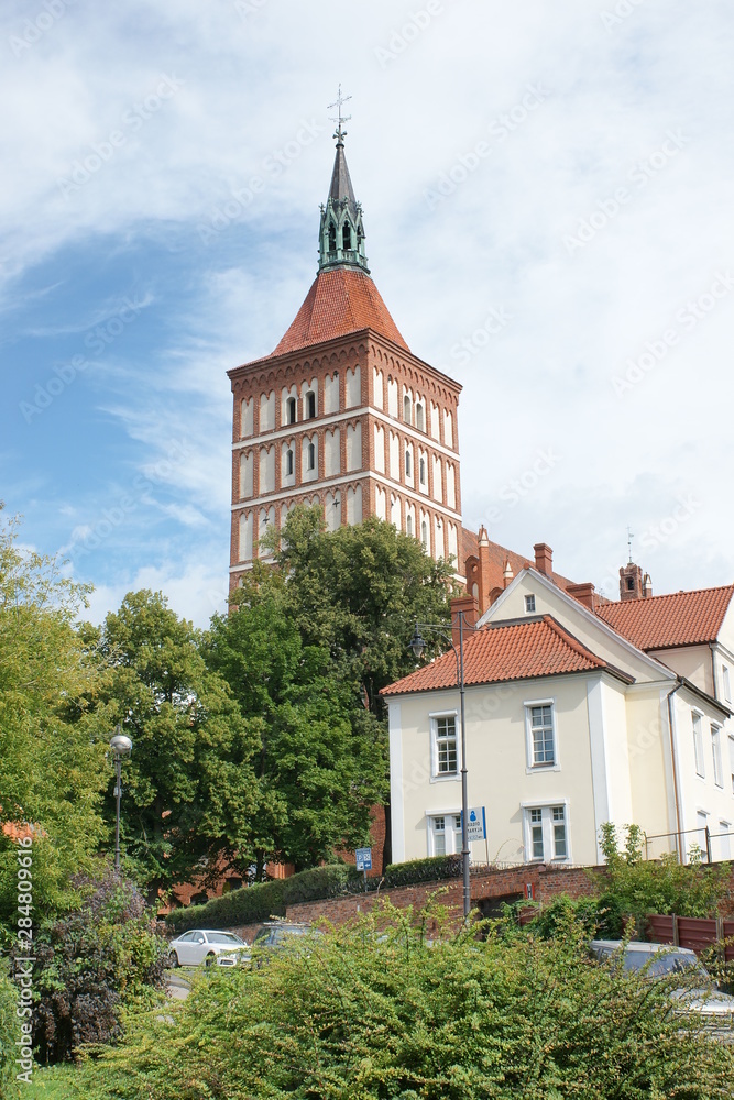 Fototapeta premium Olsztyn - Katedra św. Jakuba