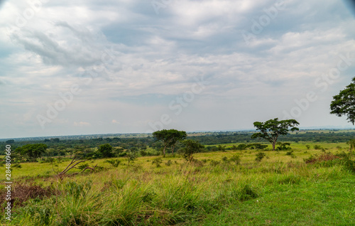 Scenic views of Queen Elizabeth National Park  Uganda