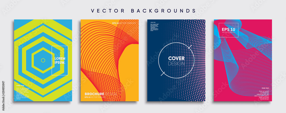 Minimal Vector cover designs. Future Poster template. Minimal Vector cover designs. Future Poster template.