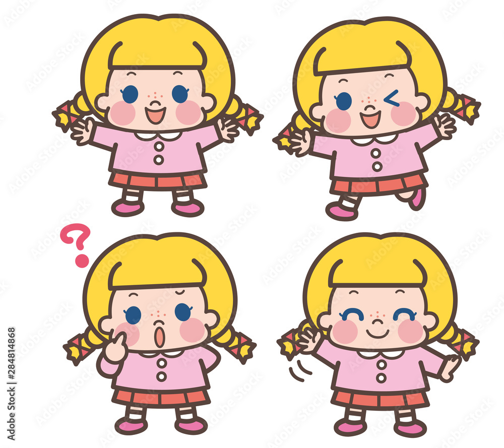 少女 外国人 幼稚園 少女 外国人 幼稚園