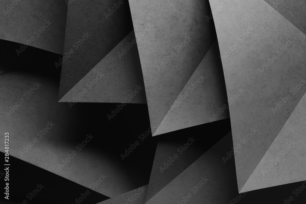 Background with geometric shapes of paper, composition abstract Background with geometric shapes of paper, composition abstract