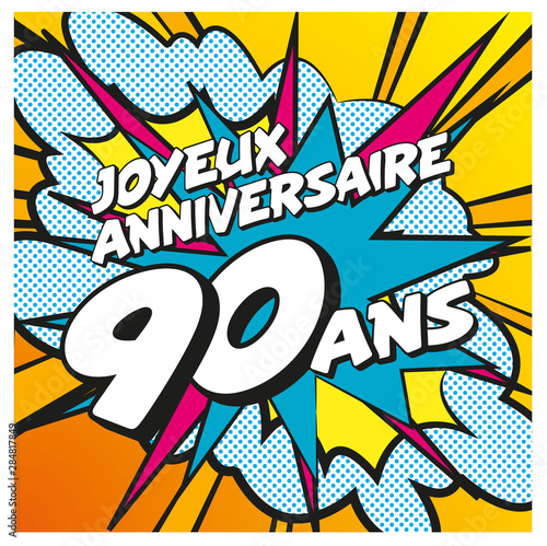 carte anniversaire pop art 90 ans 4