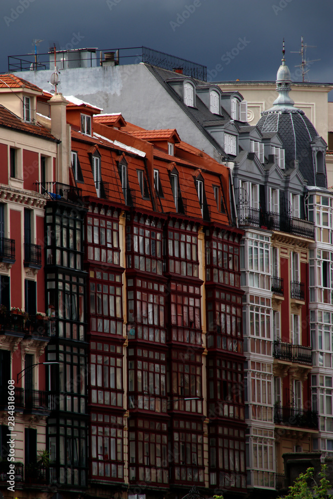 Buildings in Bilbao