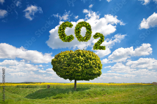 CO 2 Ausstoß - Klimaschutz photo