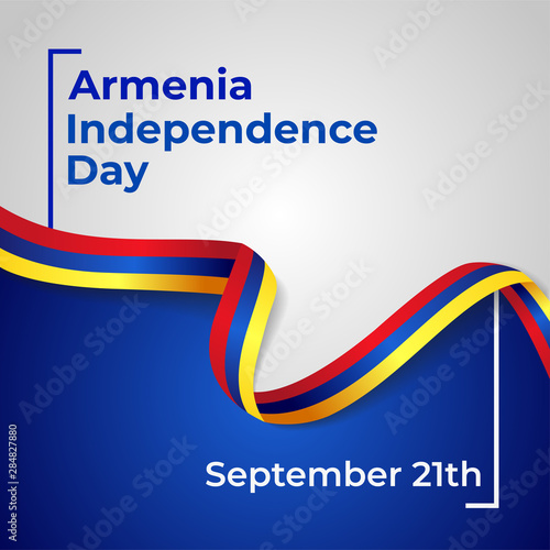 Happy Republic of Armenia Independence Day Vector Design Template Illustration