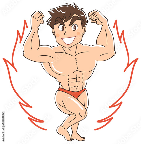 筋肉 マッチョ 男性
