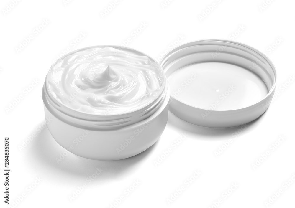 white cream container jar beauty moisturizer skin white cream container jar beauty moisturizer skin