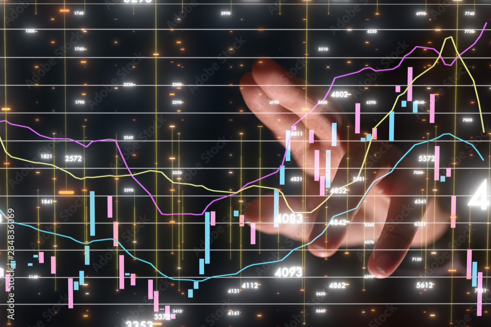 bullish Diagram - Graph Stock Trading bullish Diagram - Graph Stock Trading