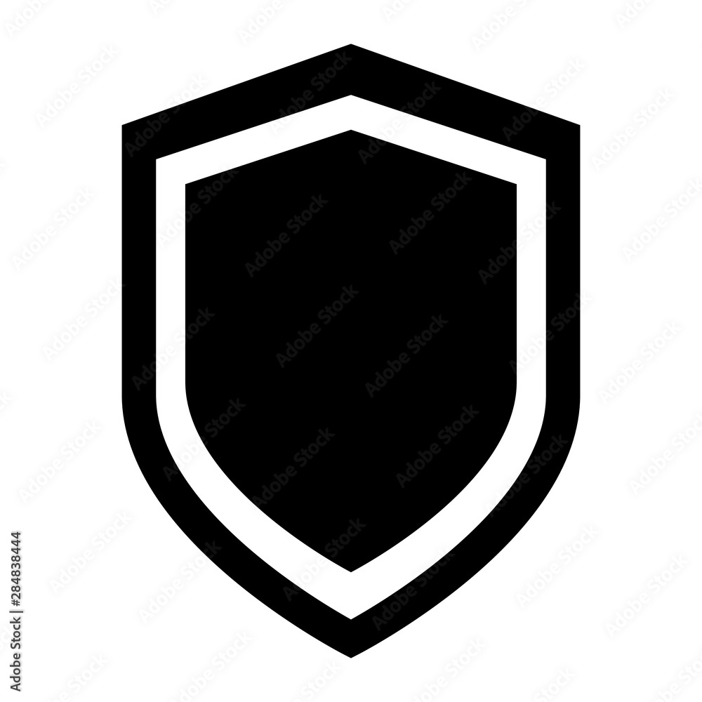 Shield icon vector. protection illustration symbol. armor logo. Shield icon vector. protection illustration symbol. armor logo.