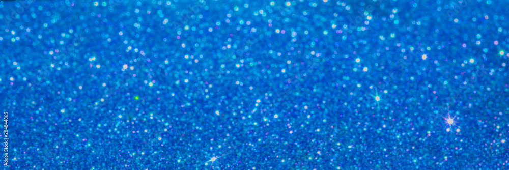 Blurred images of blue sparkling backgrounds Blurred images of blue sparkling backgrounds
