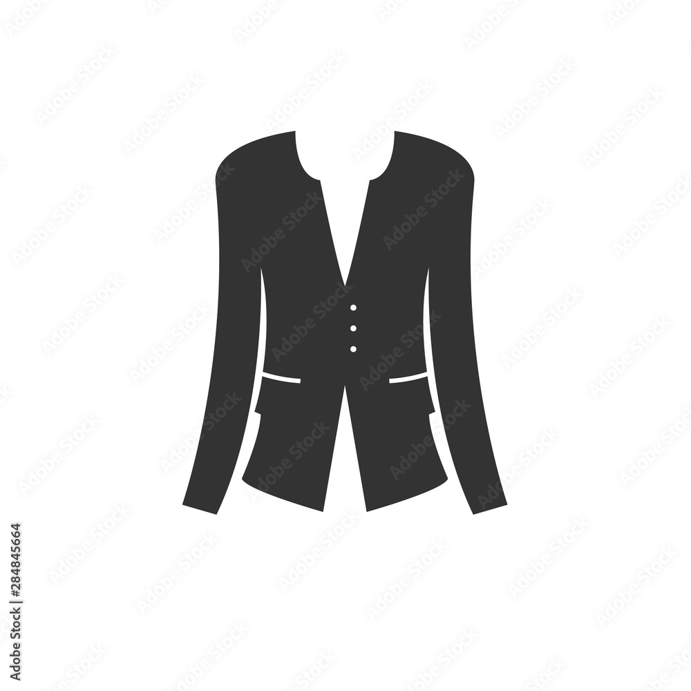 suit black icon. Working women. vector. Illustrator.on white background. symbol suit black icon. Working women. vector. Illustrator.on white background. symbol