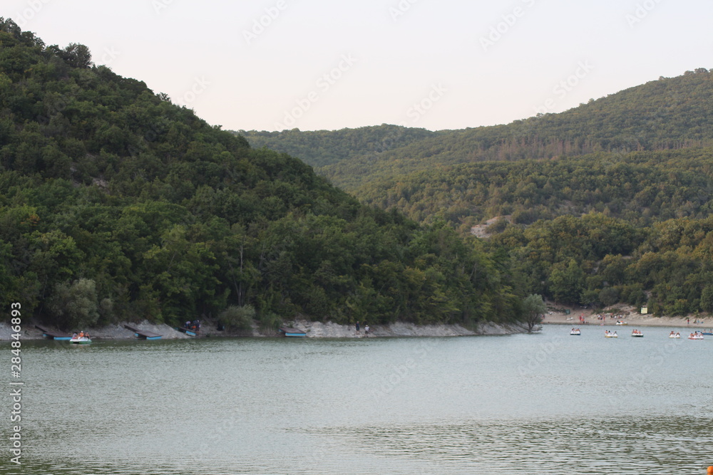 boat on lake boat on lake