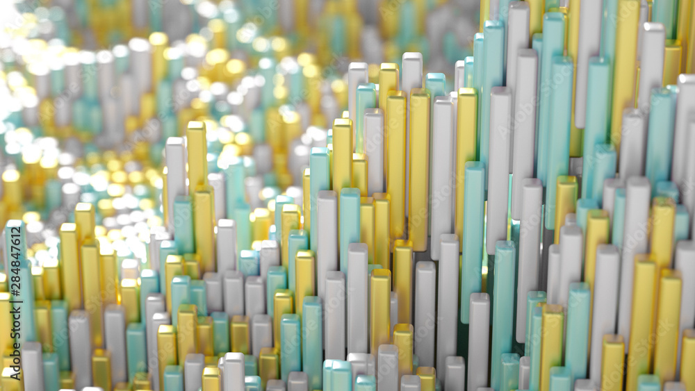 Technology geometry abstraction background. 3d illustration, 3d rendering. Technology geometry abstraction background. 3d illustration, 3d rendering.