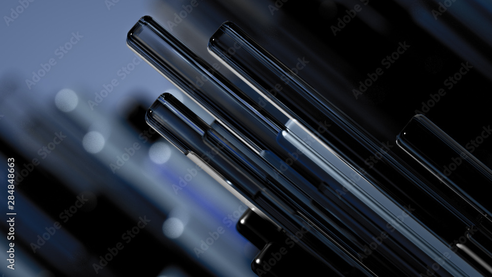 Technology geometry abstraction background. 3d illustration, 3d rendering. Technology geometry abstraction background. 3d illustration, 3d rendering.