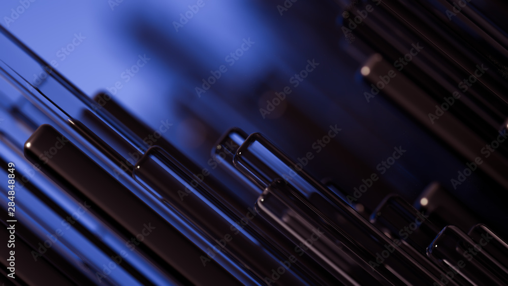 Technology geometry abstraction background. 3d illustration, 3d rendering. Technology geometry abstraction background. 3d illustration, 3d rendering.