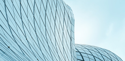 Close up of a geometric structure roof fragments . Abstract architecture background . -