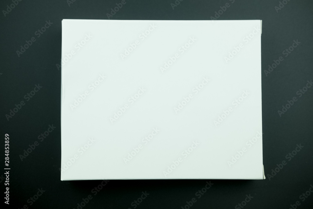 White paper matchbook container box package template White paper matchbook container box package template